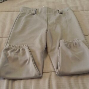 Easton Gray baseball pants YM plus 2 pair of baseball underwear size boy's large